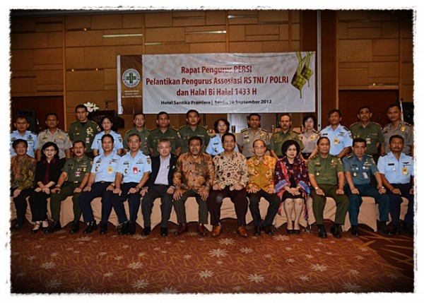 Pelantikan Pengurus Asosiasi Rumah Sakit TNI & POLRI (ARS TNI/POLRI).